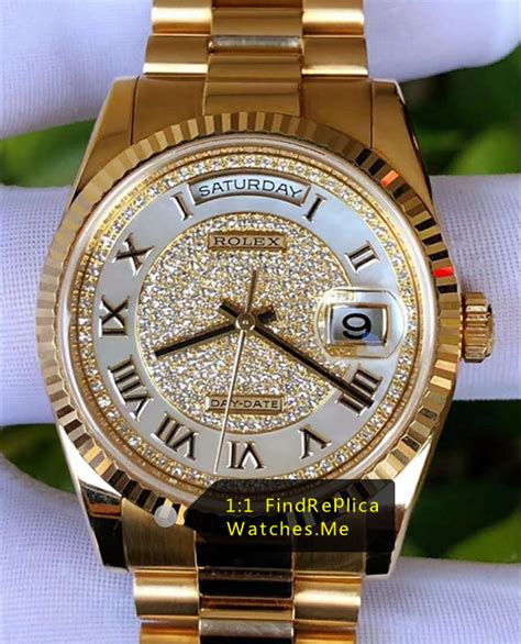 fake rolex with diamonds around it|counterfeit rolex watches.